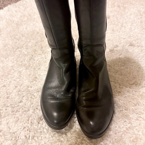 Coach Vintage Black Leather Riding Boot Size : 7.5 - Picture 5 of 6